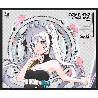 D-Glow YING Silicone Base Glass Gaming Mousepad Kaca (Speed-Control)