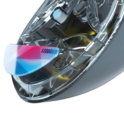 Lamzu Atlantis Sapphire Skates Sapphire mouse feet