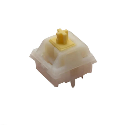 Keygeek Little Ghost Pre-Lubed Mechanical Keyboard PCB Mount Switch (Linear) by Dino Lab
