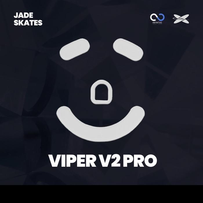 XRypad Jade V2 Pro PTFE Mouse Feet / Mouse Skate for Cloth Mouse pad (Speed)