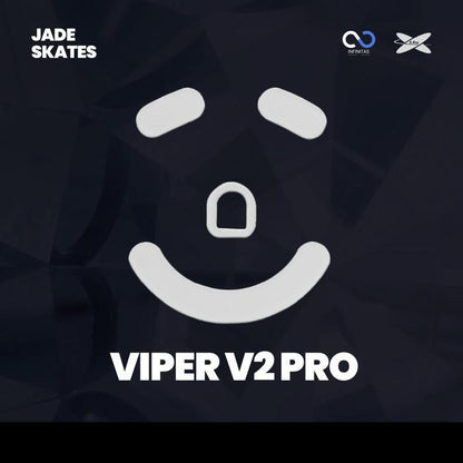 XRypad Jade V2 Pro PTFE Mouse Feet / Mouse Skate for Cloth Mouse pad (Speed)