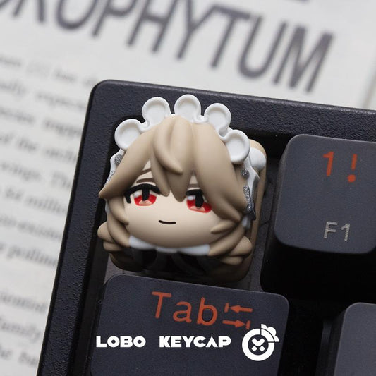 Lobo Alexandrina Sabastiane Zenless Zone Zero / ZZZ Theme Artisan Keycaps Resin Keycap