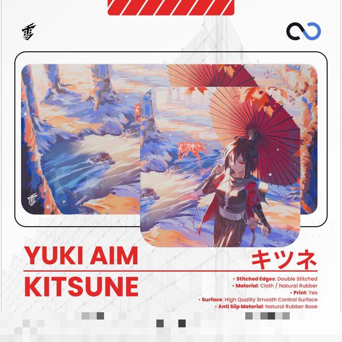 Yuki aim Kitsune Gaming Mousepad (Hybrid)