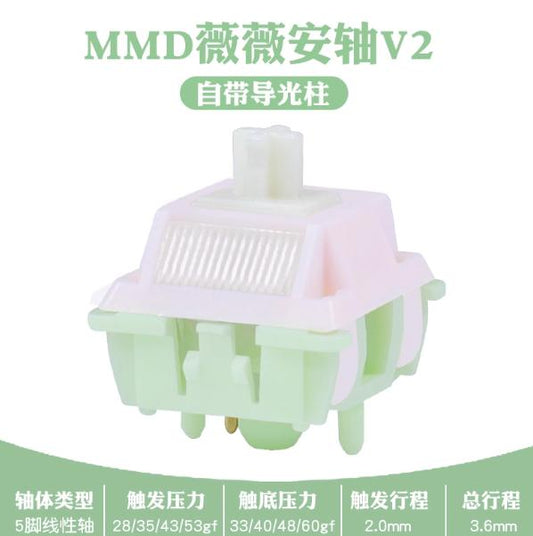 MMD Vivian Mechanical Keyboard PCB Mount Switch (Linear)