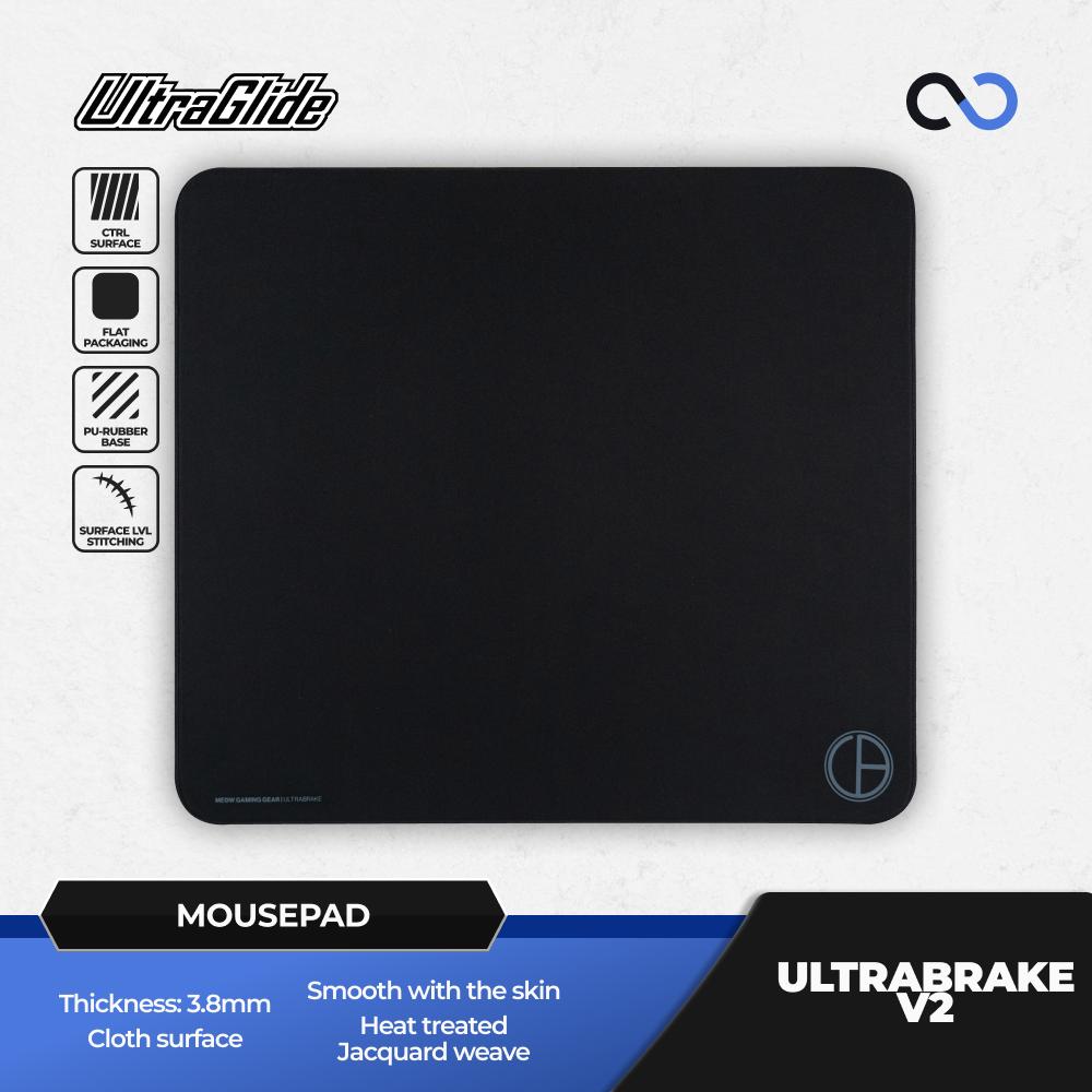 Meow Gaming Gear Ultraglide ULTRABRAKE V2 (UBV2) Poron base Gaming Mousepad (Control)