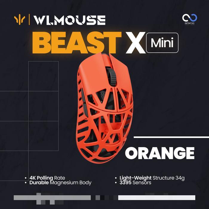 WLMouse Beast X Mini Super Light Magnesium Wireless Gaming Mouse