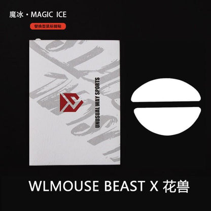 Unusual Way Sports Magic ICE WLMouse Beast X Mouse Feet / Mouse Skate PTFE (Speed)