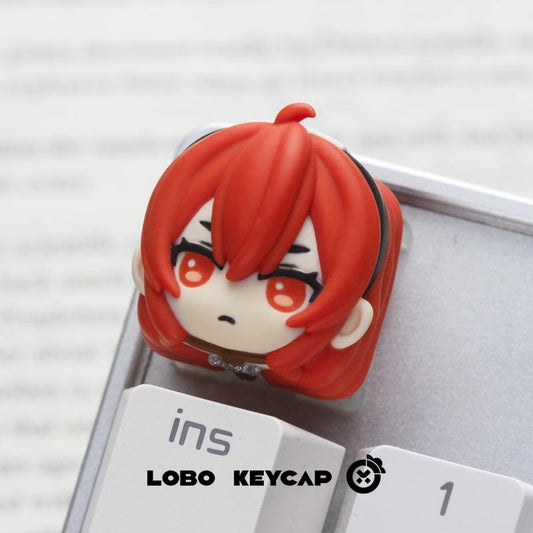 Lobo Eris Mushoku Tensei Anime Theme Artisan Keycaps Resin Keycap