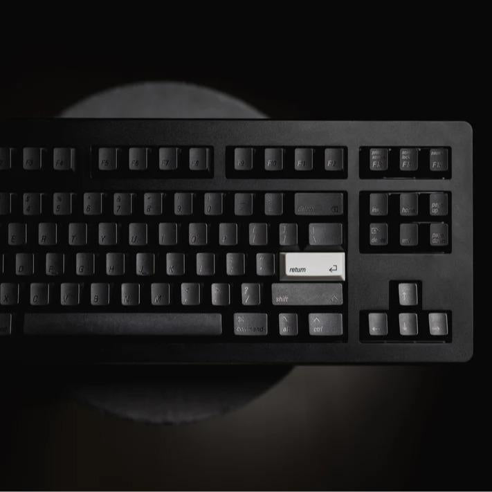 LeleLab Munich Black / München Schwarz Keycaps Cherry Profile UV Printed ABS Keycap 133-Keys