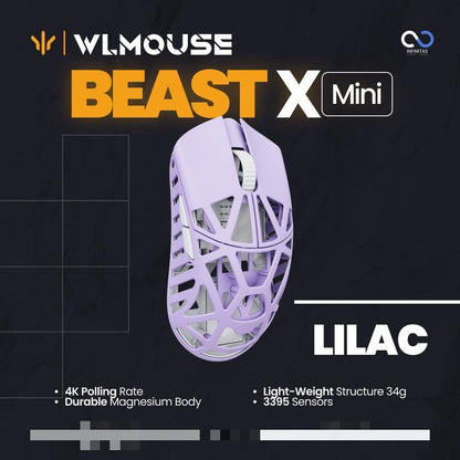WLMouse Beast X Mini Super Light Magnesium Wireless Gaming Mouse
