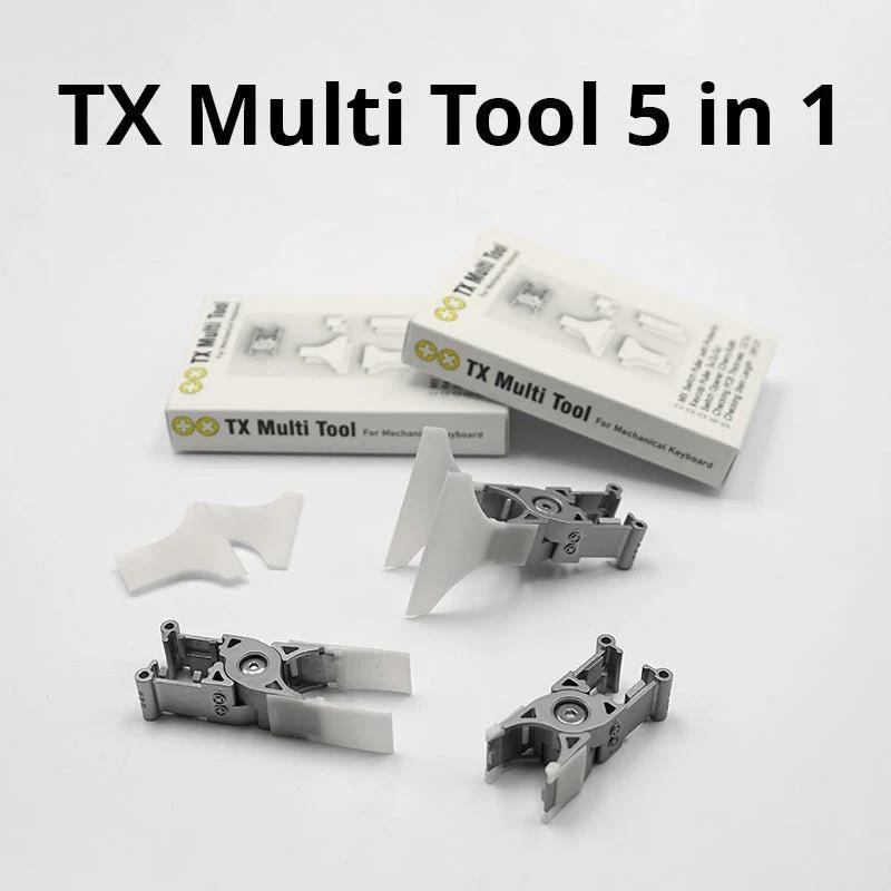 TX Keyboard Multi Tool 5 in 1 Keycap and Switch Puller / Switch Opener