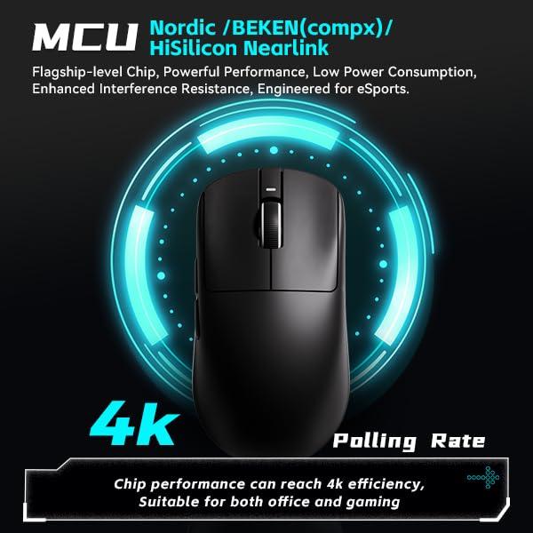 VXE R1 Star Flash / Nearlink 1K Wireless Light Weight PAW3395 SE Gaming Mouse