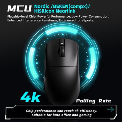 VXE R1 Star Flash / Nearlink 1K Wireless Light Weight PAW3395 SE Gaming Mouse