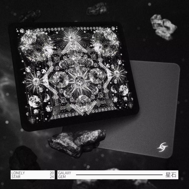 Aimstar Galaxy Gem Rubber Base Gaming Mousepad (Hybrid)