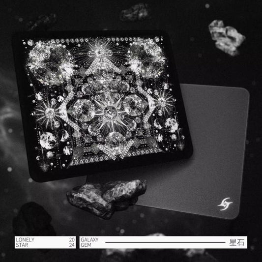 Aimstar Galaxy Gem Rubber Base Gaming Mousepad (Hybrid)