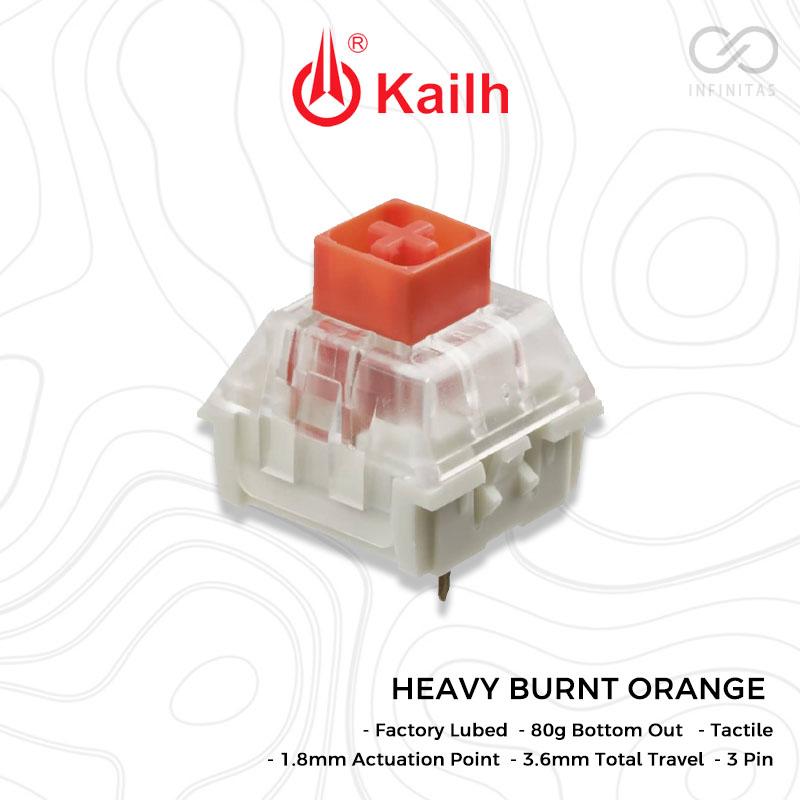 Kailh Box Heavy Burnt Orange switch (Tactile)