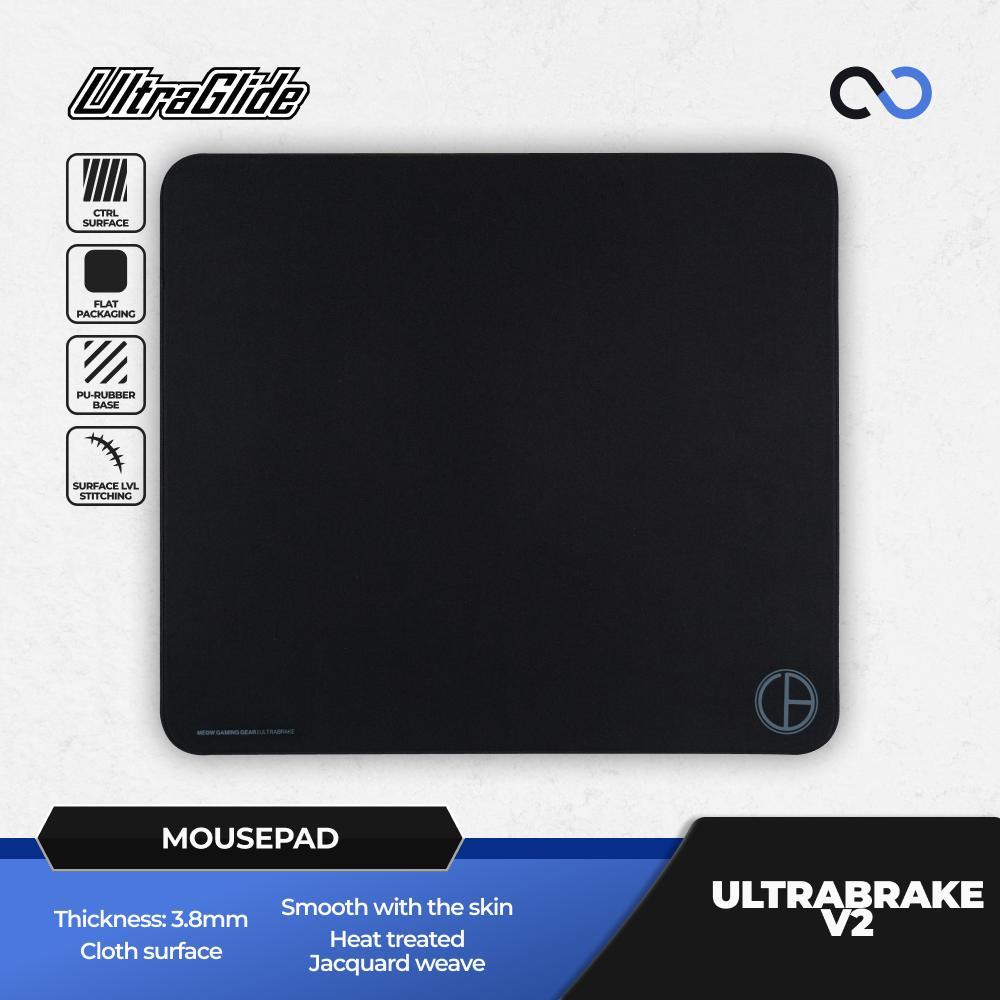 Meow Gaming Gear Ultraglide ULTRABRAKE V2 (UBV2) Poron base Gaming Mousepad (Control)