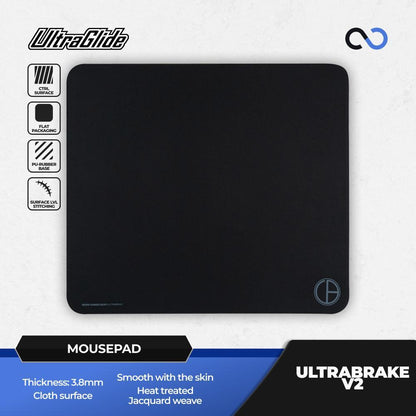 Meow Gaming Gear Ultraglide ULTRABRAKE V2 (UBV2) Poron base Gaming Mousepad (Control)