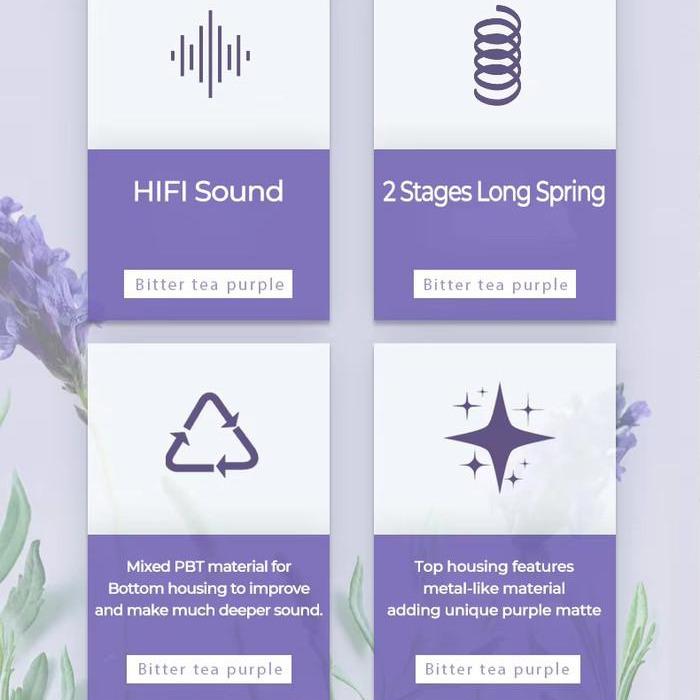 Duhuk Bitter Tea V2 switch (Tactile)