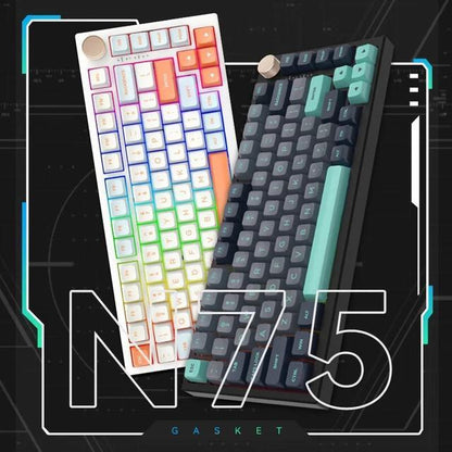 VGN N75 / N-75 PRO Hotswap Gasket Wireless 75% Mechanical Keyboard