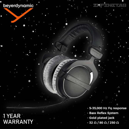 Beyerdynamic DT 770 PRO / DT770PRO 250ohm Closed Back Studio Headphone
