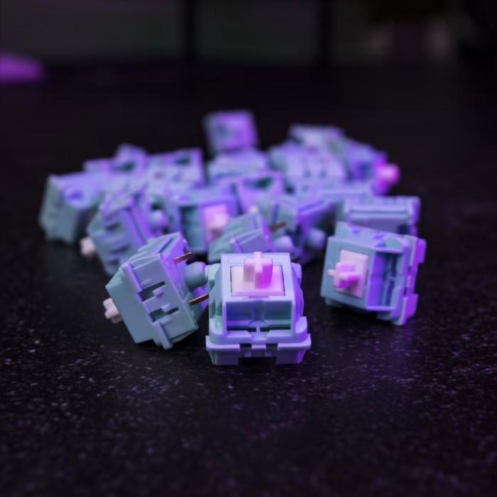 Content KTT Mint Pre-Lubed Mechanical keyboard switch (Linear)