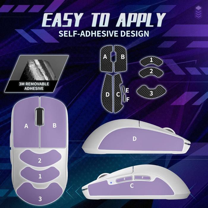 TALONGAMES Pulsar X2 Series Mouse Grip tape / Anti-Slip Tape Ultra Thin 0.5mm