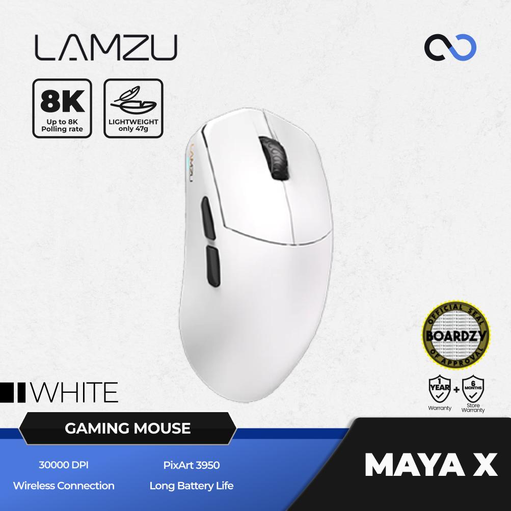 Lamzu Maya X 8k Wireless Ultra Light Ambidextrous Gaming Mouse