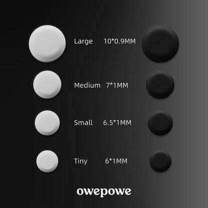 OWEPOWE OP White Universal Gaming Mouse Feet / Mouse Skate PTFE (Hybrid)
