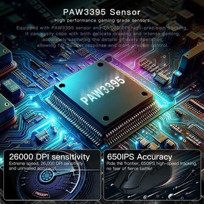 Darmoshark M5 Pro MP Fish Head 8K Wireless Ultra Light Finger Tip Gaming Mouse