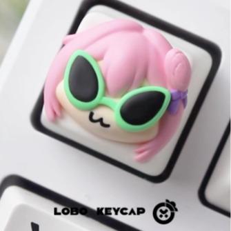 Lobo Doro Alien Nikke Goddess of Victory Theme Artisan Keycaps Resin Keycap
