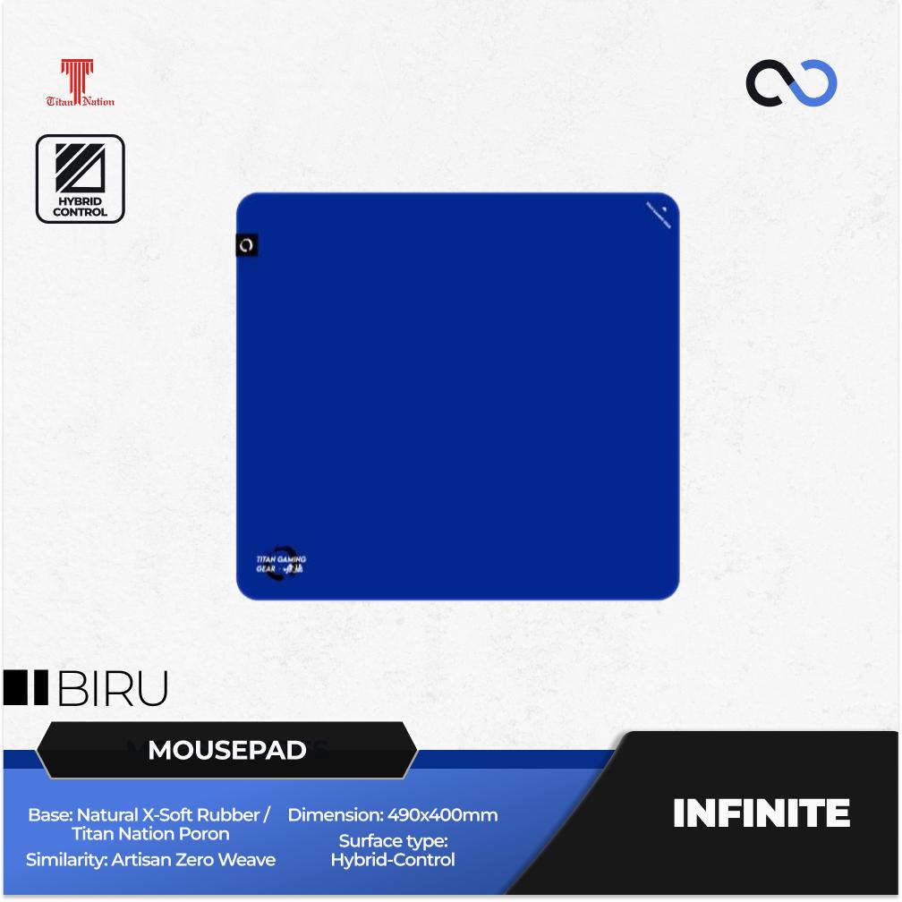 Titan Nation Infinite Poron Base Gaming Mousepad Artisan Zero Clone (Hybrid-Control)