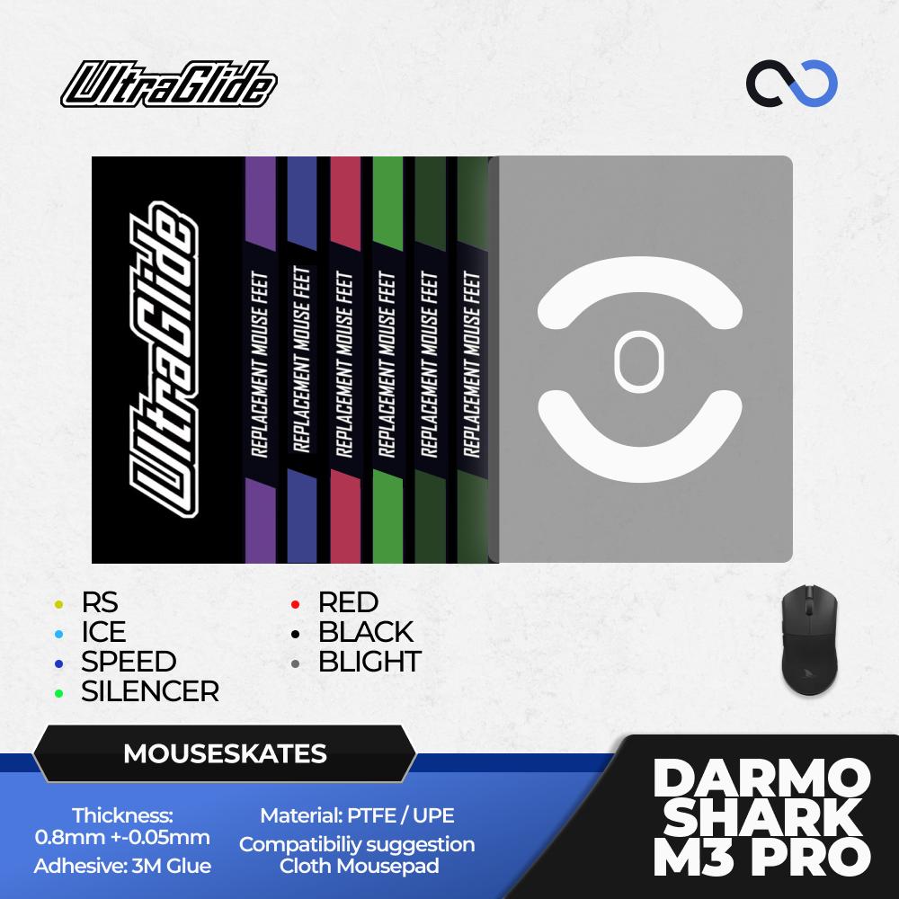 Meow Gaming Gear UltraGlide Darmoshark M3 Pro Mouse Feet / Mouse Skate