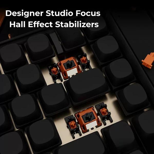 Designer Studio Focus Adaptive Hall Effect Plate Mount Stabilizer Mechanical Keyboard Stabs