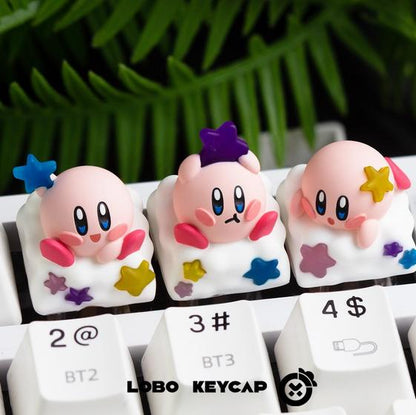 Lobo Kirby Pokemon Anime Game Artisan Keycaps Resin Keycap