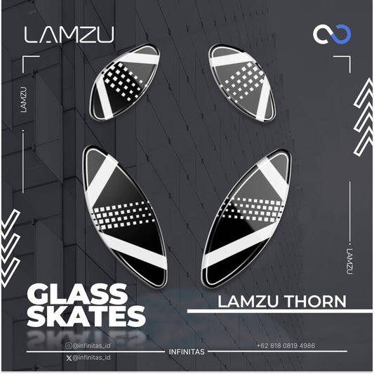 Lamzu Thorn Glass Skate / Glass Glide mouse feet