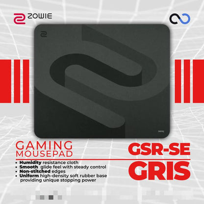 Zowie G-SR SE Gris / GSR gaming mousepad (Hybrid)