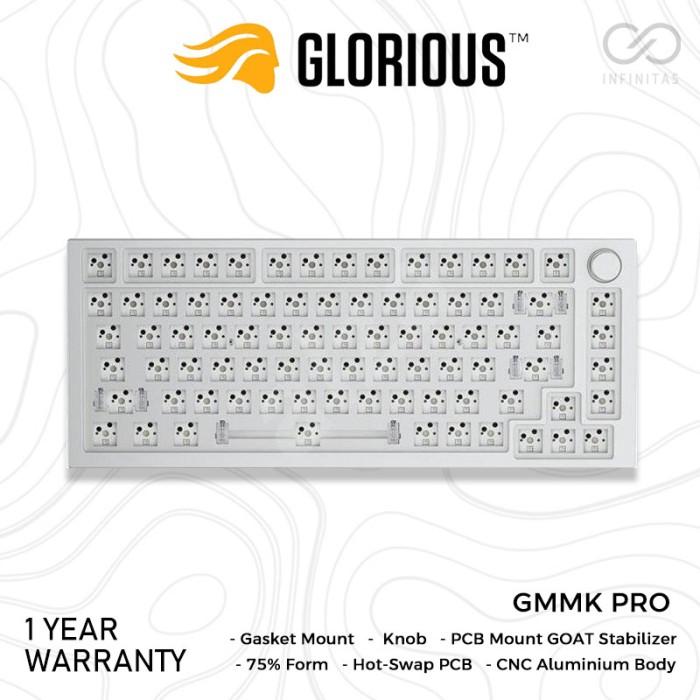 Glorious GMMK PRO 75% Barebone Mechanical Keyboard Kit