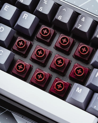 AEBoards Raeds HE Magnetic Hall Effect Keyboard switch Rubber Dome Electro Capacitive like Topre (Tactile)