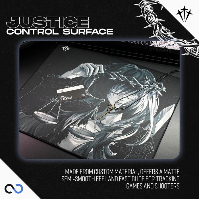 Aimstar Justice Poron base Gaming Mousepad (Control)