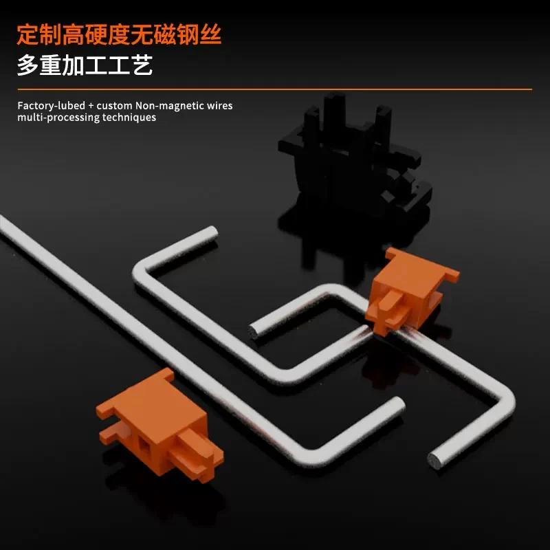 Designer Studio Focus Adaptive Hall Effect Plate Mount Stabilizer Mechanical Keyboard Stabs