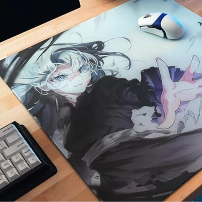 Infinity Mice Wisteria Poron Base NON-COATED Glass Gaming Mousepad Kaca (Control)