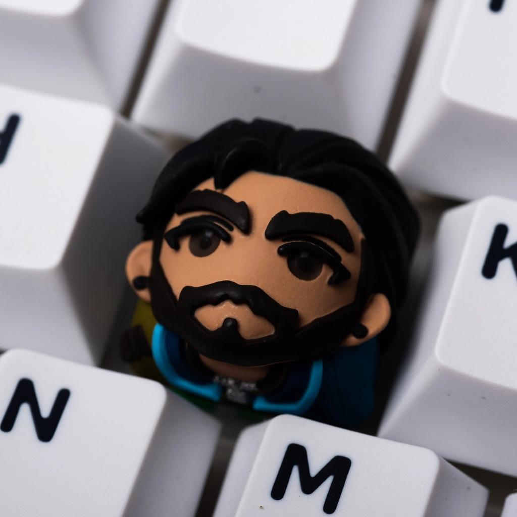Lobo Harbor Valorant Agent Theme Artisan Keycaps Resin Keycap