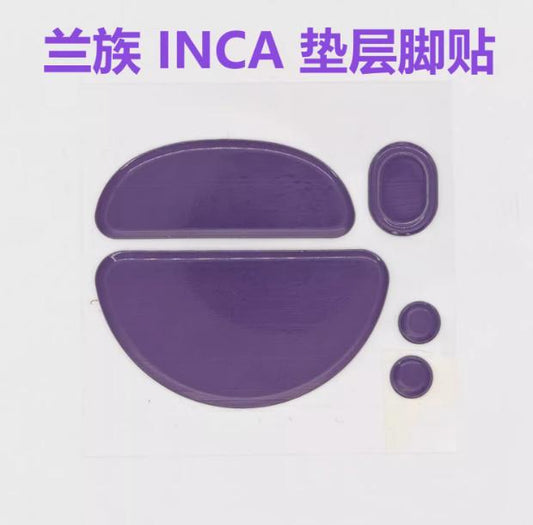 BMK Purple Haze Pro Lamzu INCA Mouse Feet / Mouse Skate PTFE Obsidian Air Clone (Hybrid-Control)