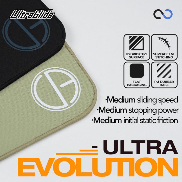 Meow Gaming Gear Ultraglide ULTRAEVOLUTION (UE) Poron base Gaming Mousepad (Hybrid-Control)