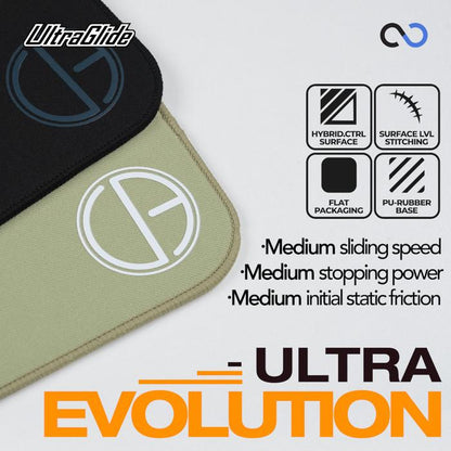 Meow Gaming Gear Ultraglide ULTRAEVOLUTION (UE) Poron base Gaming Mousepad (Hybrid-Control)