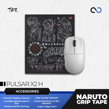 TBTL Naruto Pulsar X2H / X2-H Mini Ultra Thin Mouse Grip tape / Anti-Slip Tape 0.45mm