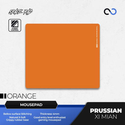 Spacepad Prussian V2 Xi Mian Rubber Base Gaming Mousepad (Hybrid-Control)