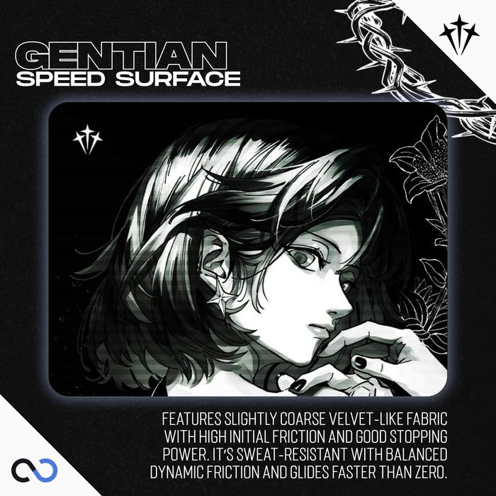 Aimstar Gentian Poron base Gaming Mousepad (Hybrid-Speed)
