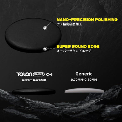 TALONGAMES C1 Universal Dots UHWM-PE Gaming Mouse Feet / Mouse Skate (Control)